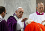 Image of Pope Francis urged people to slow down and turn to Christ during the penitential season.