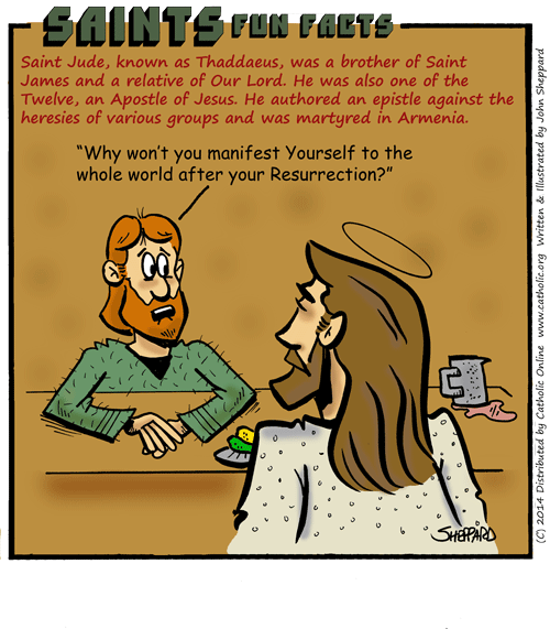 St. Jude Thaddaeus Saints Fun Facts for St. Jude Thaddaeus