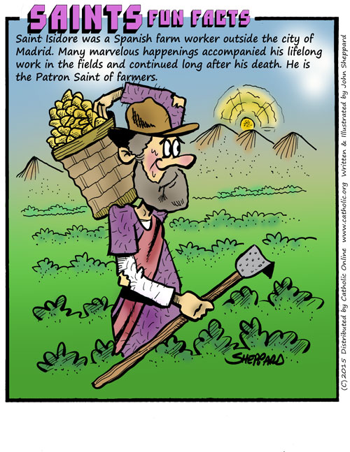 St. Isidore, the Farmer Saints Fun Facts for St. Isidore, the Farmer