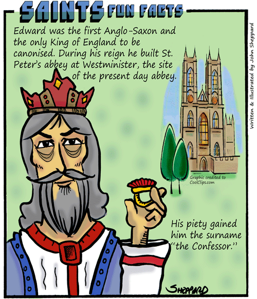 St. Edward the Confessor Saints Fun Facts for St. Edward the Confessor