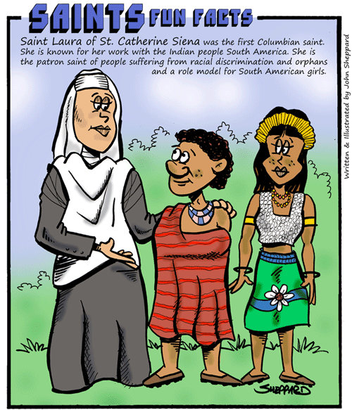 St. Laura of Saint Catherine of Siena Saints Fun Facts for St. Laura of Saint Catherine of Siena