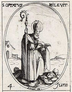 Image of St. Optatus of Milevis
