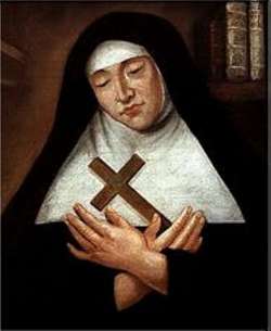 Image of Bl. Marie Guyart of the Incarnation