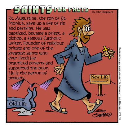 St. Augustine of Hippo Saints Fun Facts for St. Augustine of Hippo