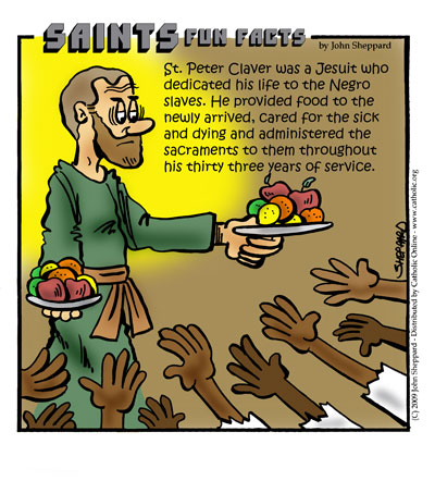 St. Peter Claver Saints Fun Facts for St. Peter Claver