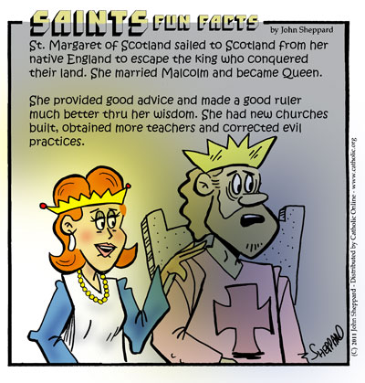 St. Margaret of Scotland Saints Fun Facts for St. Margaret of Scotland