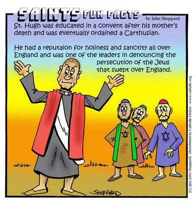 St. Hugh of Lincoln Saints Fun Facts for St. Hugh of Lincoln