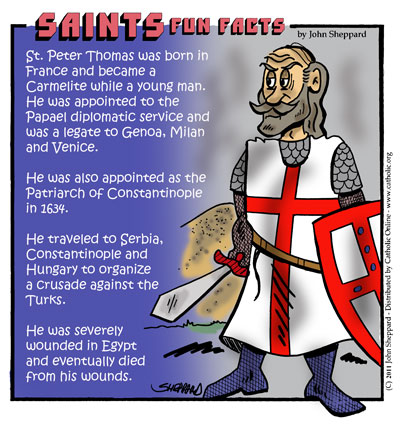 St. Peter Thomas Saints Fun Facts for St. Peter Thomas