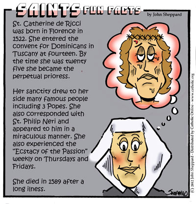 Saints Fun Facts for St. Catherine de Ricci
