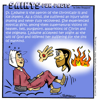 St. Lydwine Saints Fun Facts for St. Lydwine