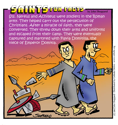 Sts. Nereus & Achilleus Saints Fun Facts for Sts. Nereus & Achilleus