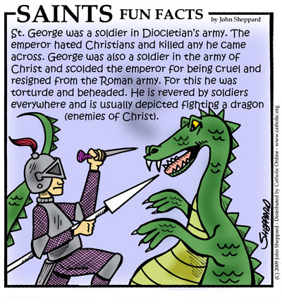 St. George Saints Fun Facts for St. George