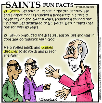 St. Bertin Saints Fun Facts for St. Bertin