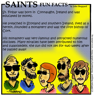 St. Finbar Saints Fun Facts for St. Finbar