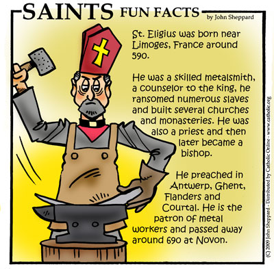St. Eligius Saints Fun Facts for St. Eligius